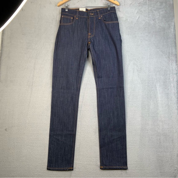Nudie Jeans Other - Nudie Thin Finn Dark Wash Denim Blue Jeans. Mens Size W30 x L34. (NWT)